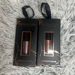 Set of 2 revolution beauty shimmer bombs